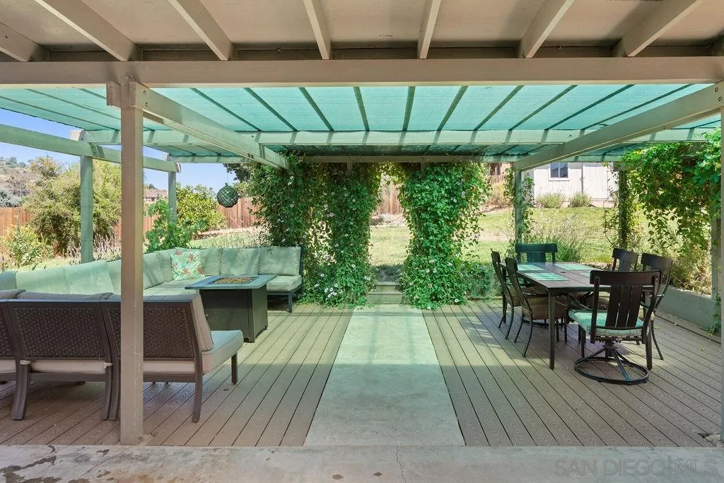 14134 Lyons Valley Road Jamul, CA 91935 - Photo 21 of 25 a patio with table and chairs