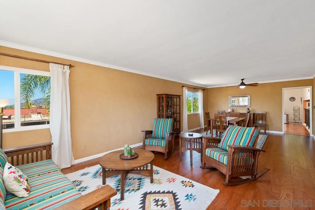 14134 Lyons Valley Road Jamul, CA 91935 - Photo 5 of 25 a living room with furniture and a wooden floor