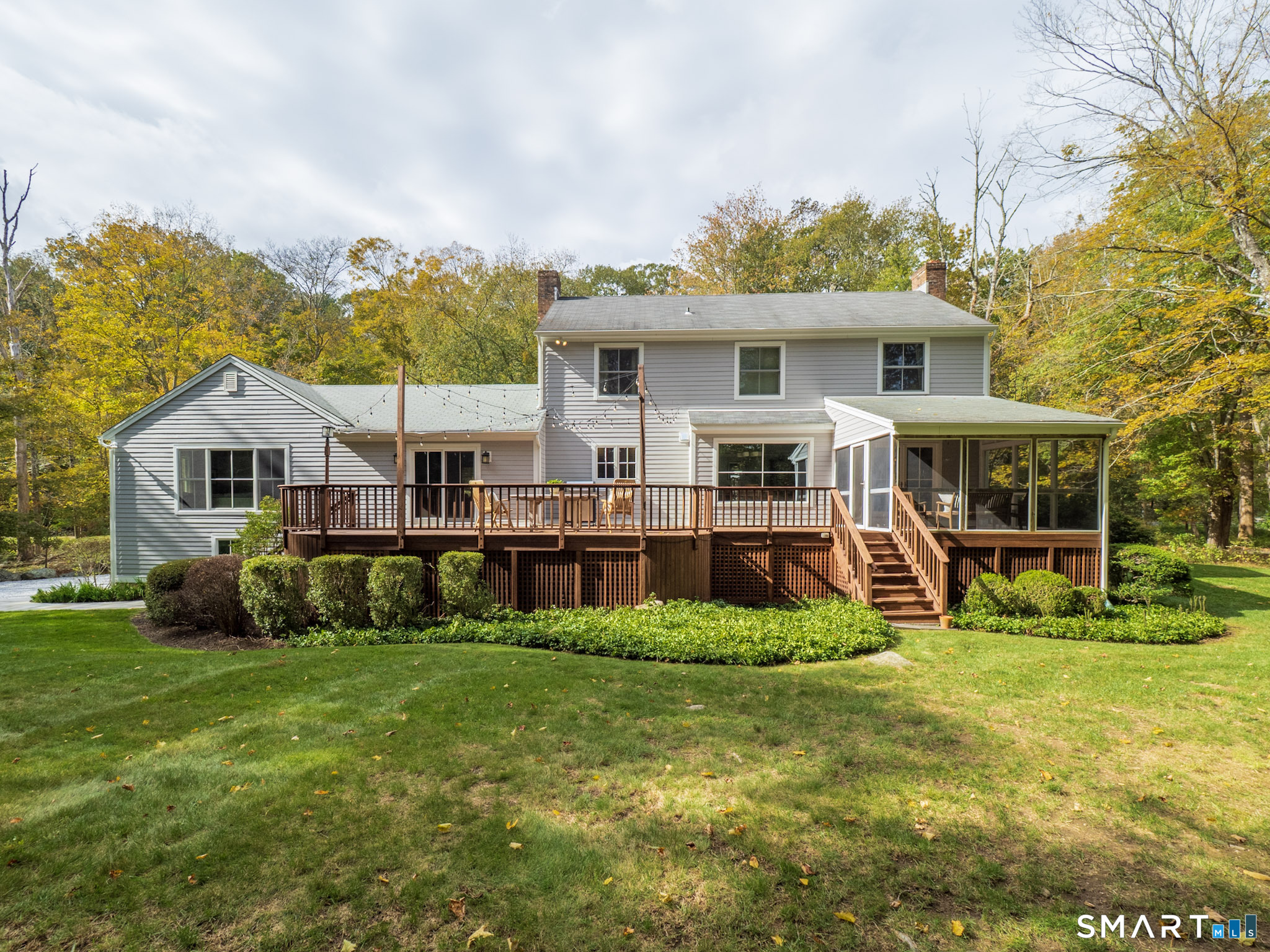 103 Davis Hill Road Weston, CT 06883 - Photo 33 of 37 a view of a house with a yard