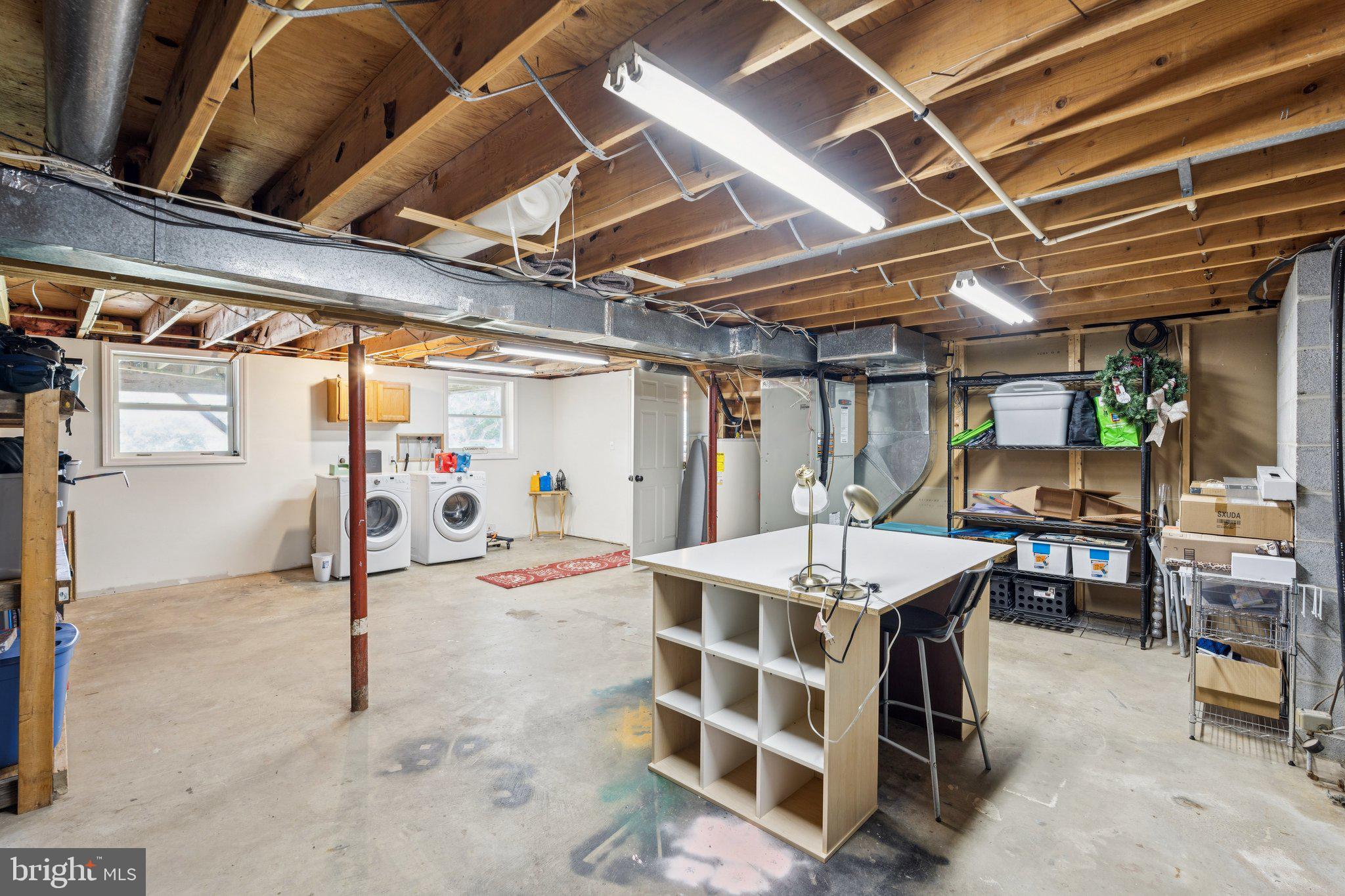 1039 Mountain View Road Fredericksburg, VA 22406 - Photo 26 of 49 unfinished basement area for expansion or storage!