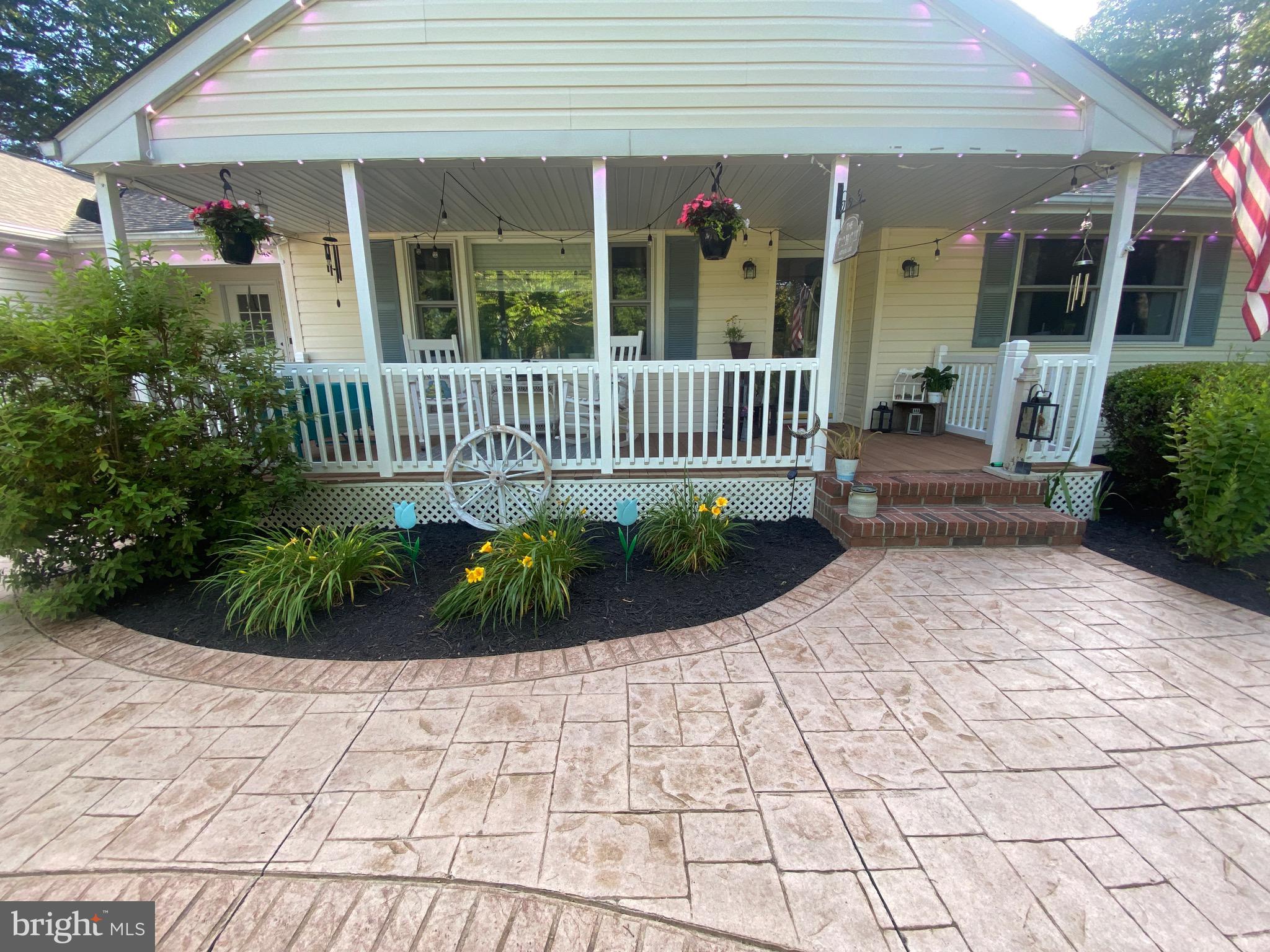 1039 Mountain View Road Fredericksburg, VA 22406 - Photo 43 of 49 Beautiful stamped concrete walkway!