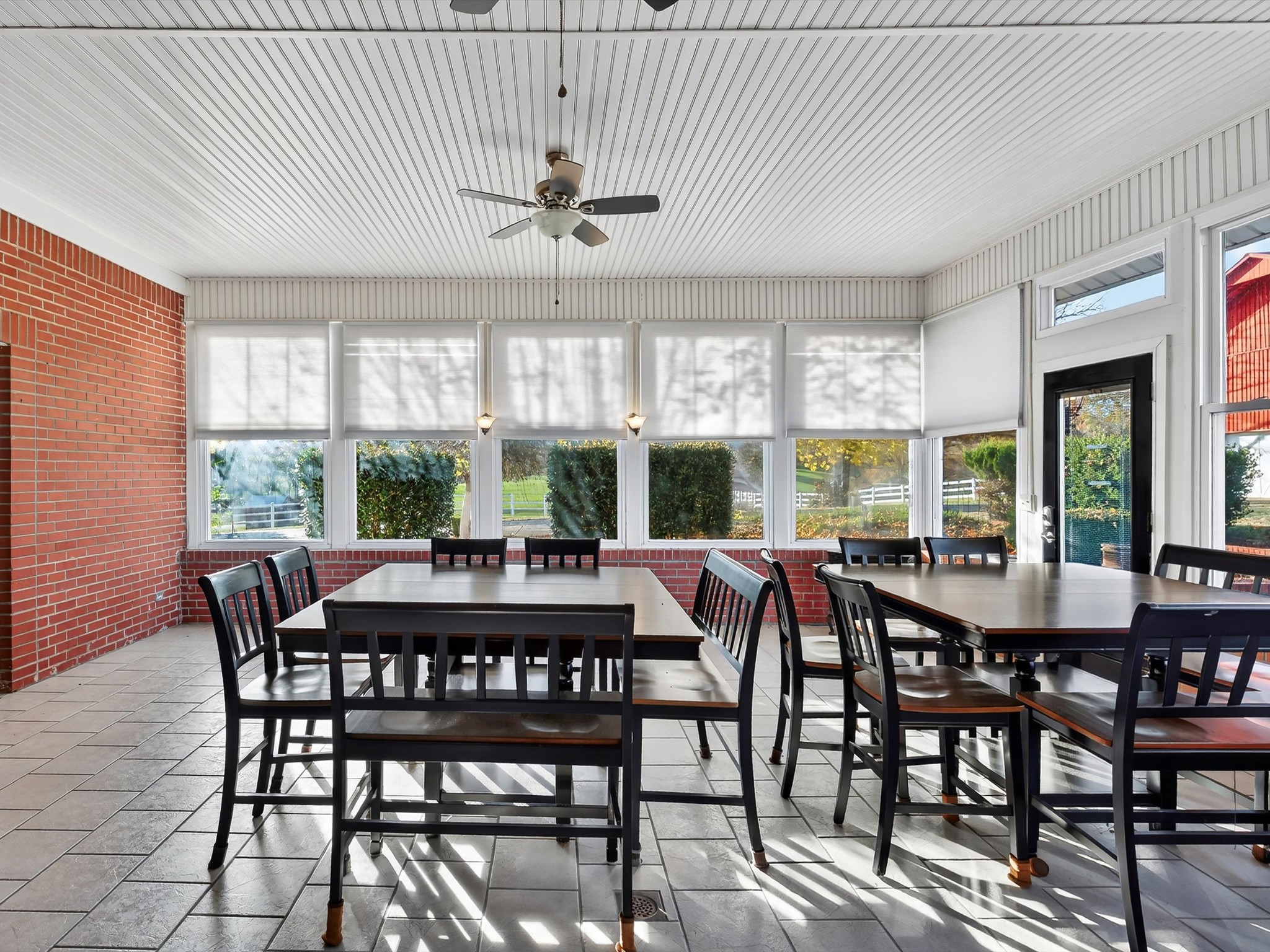 275 Swift Lane Cunningham, TN 37052 - Photo 36 of 67 a view of a dining room with furniture window and outside view