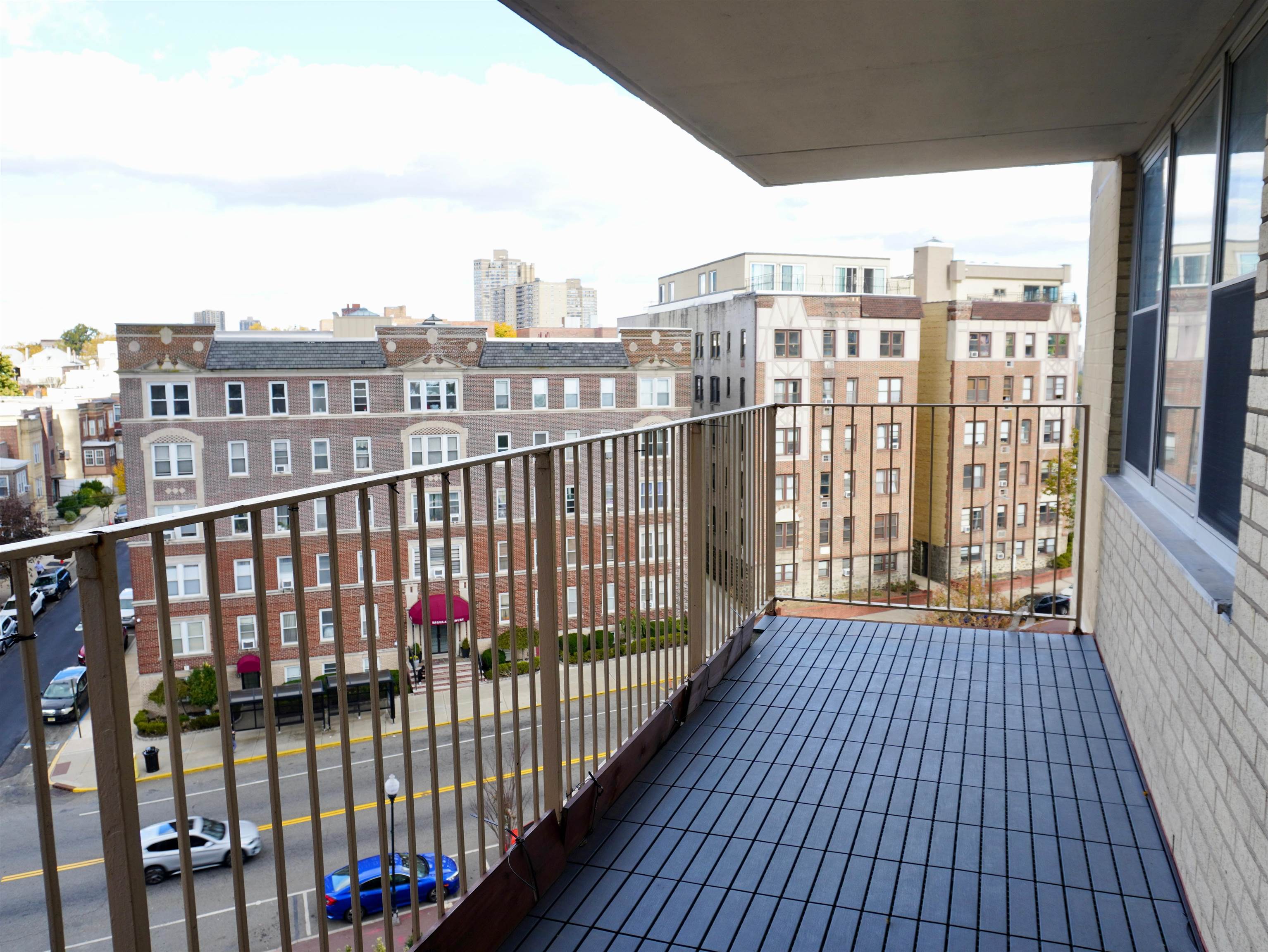 6040 Boulevard East, Unit 6B West New York, NJ 07093 - Photo 16 of 32 a view of city from a balcony
