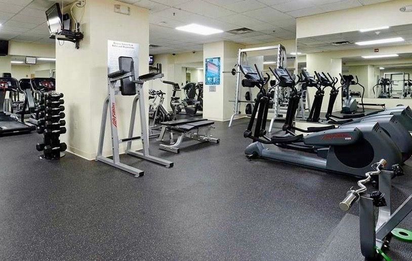 6040 Boulevard East, Unit 6B West New York, NJ 07093 - Photo 6 of 32 a view of a room with gym equipment