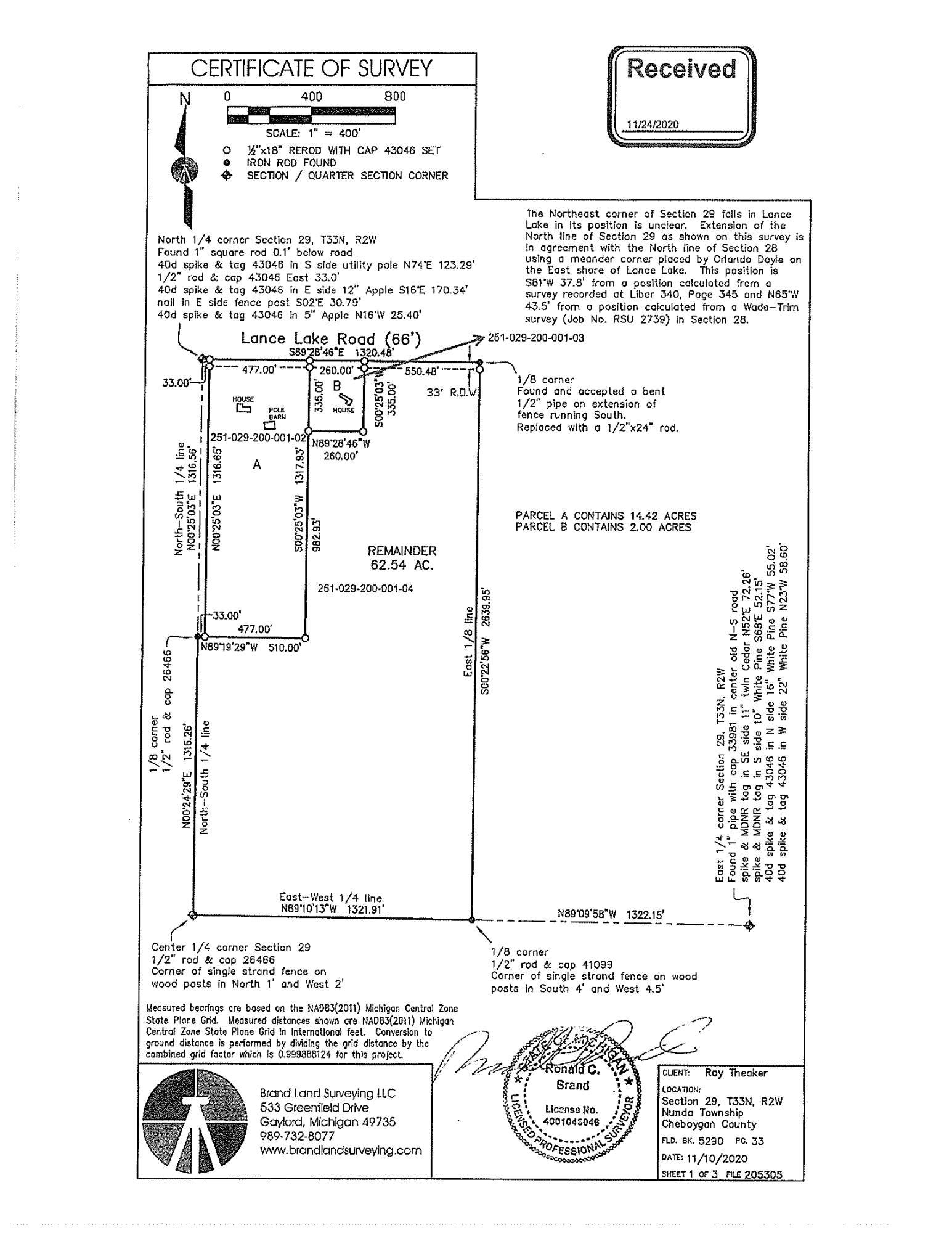 Lance Lake Road Wolverine, MI 49799 - Photo 2 of 8 Gallery Image 2
