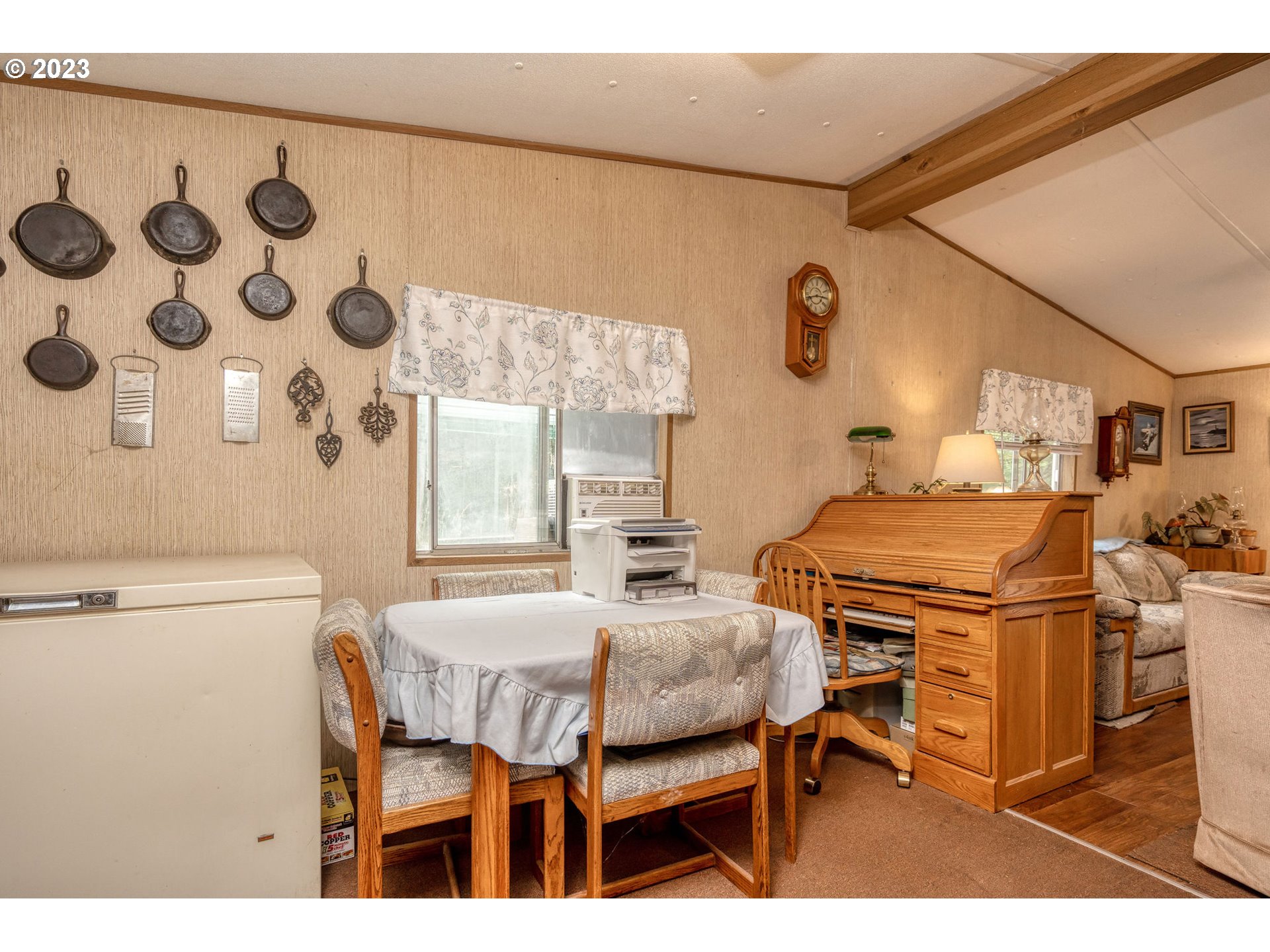 26720 Northwest Williams Canyon Road Gaston, OR 97119 - Photo 24 of 33 a dining room with a table and chairs