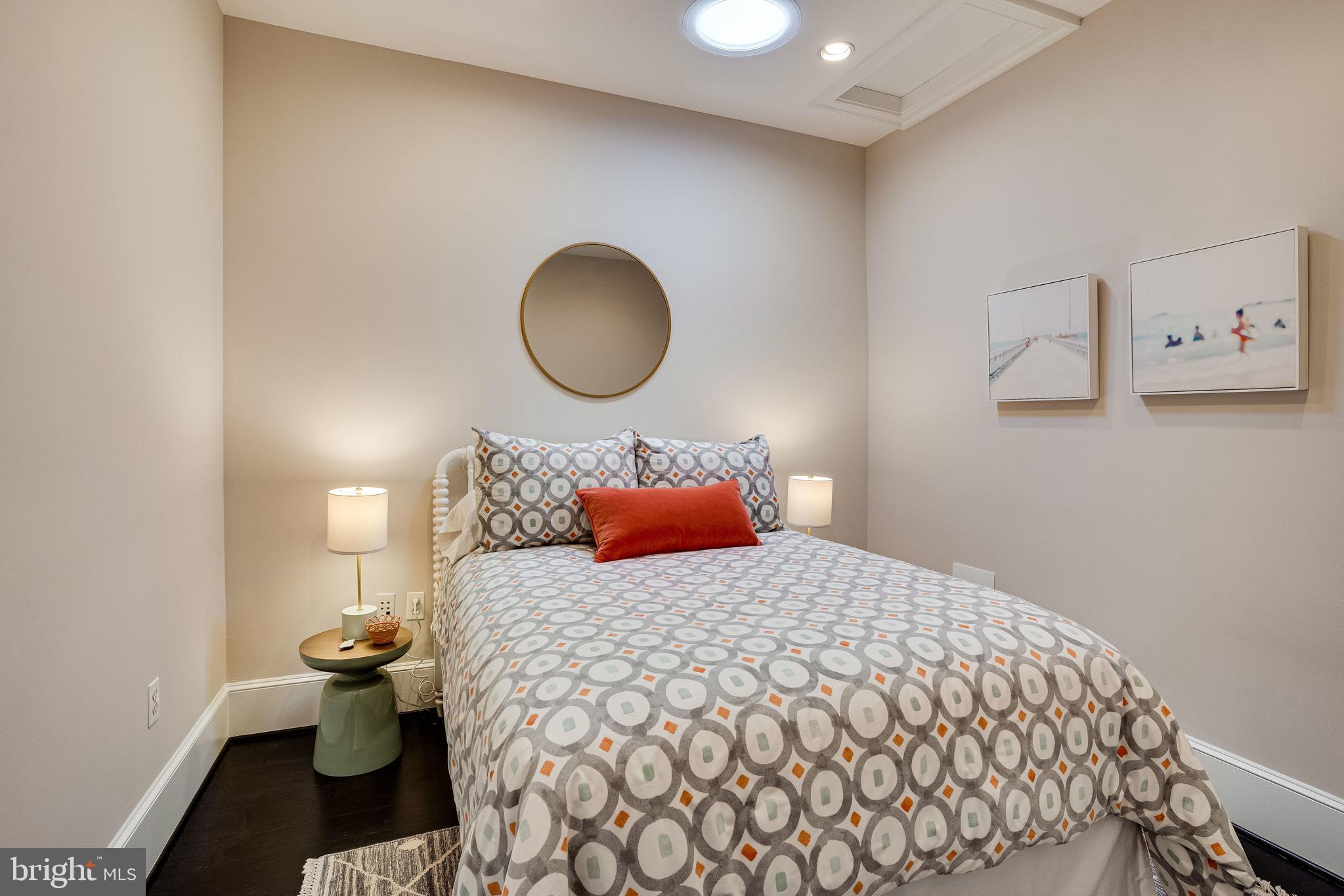 405 K Street Northeast Washington, DC 20002 - Photo 30 of 58 3rd BR has solar tube and access to attic