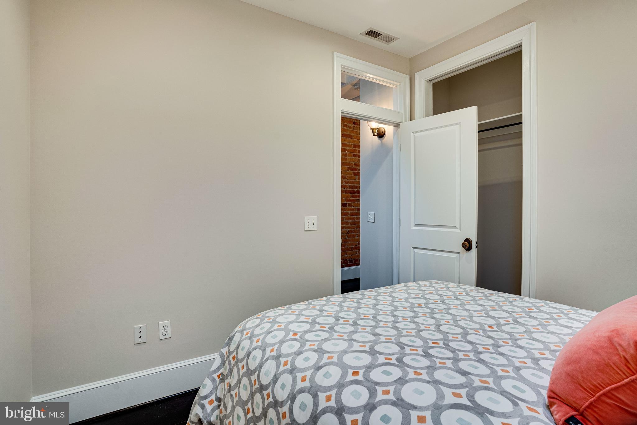 405 K Street Northeast Washington, DC 20002 - Photo 31 of 58 Looking to hallway/closet from 3rd BR