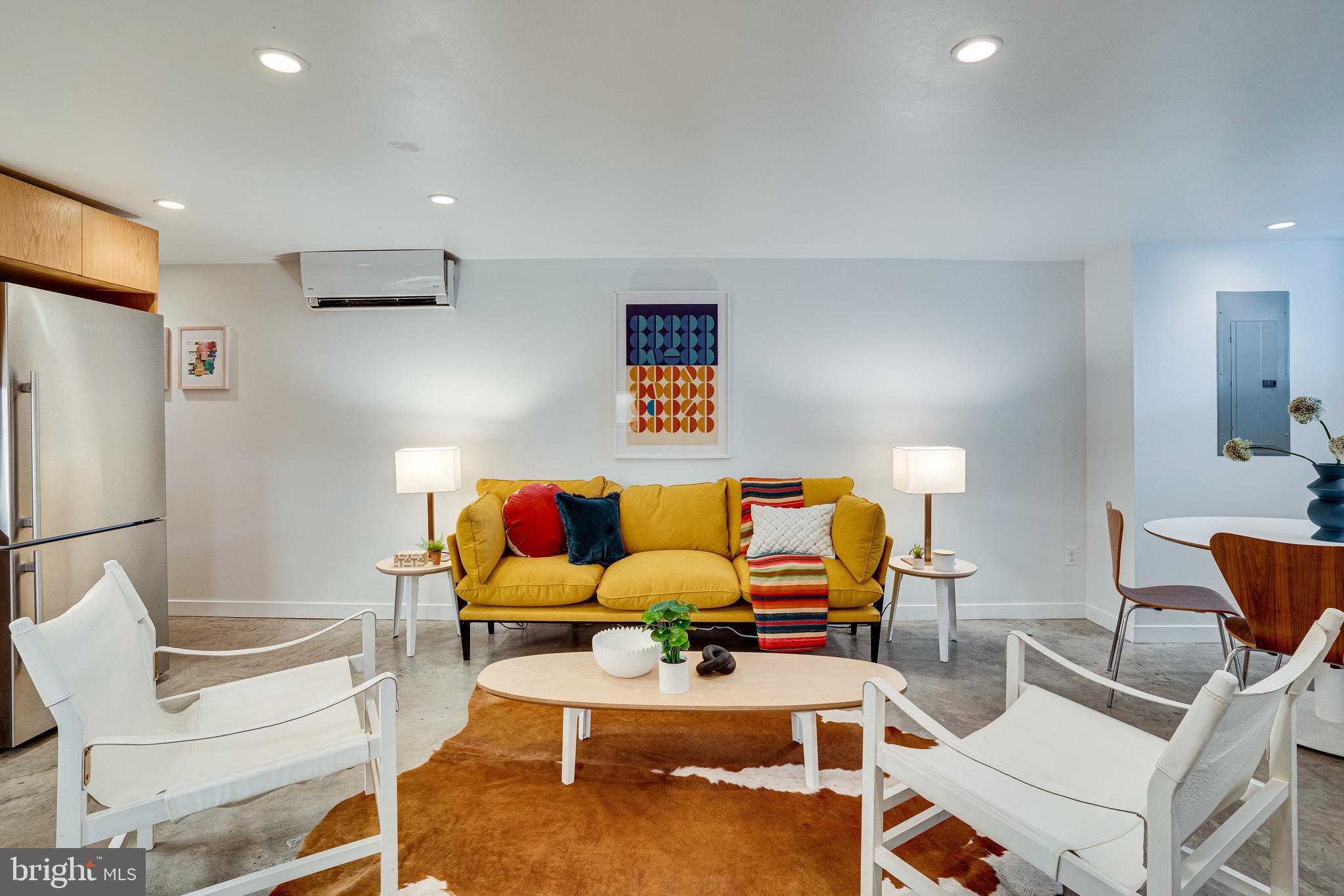 405 K Street Northeast Washington, DC 20002 - Photo 40 of 58 Lovely living area w/radiant floor heat + AC