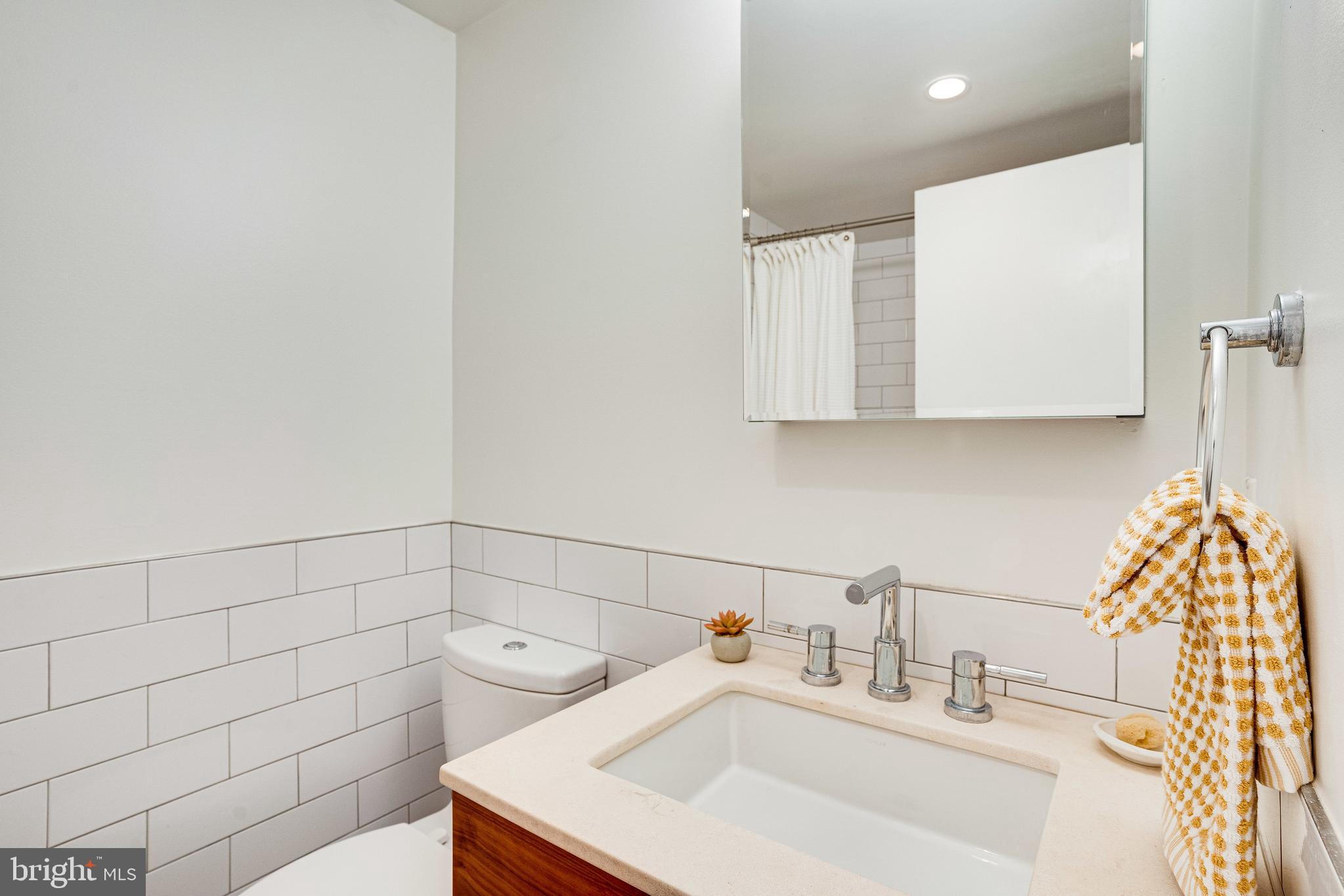 405 K Street Northeast Washington, DC 20002 - Photo 44 of 58 Sleek 3rd BA is in the basement unit