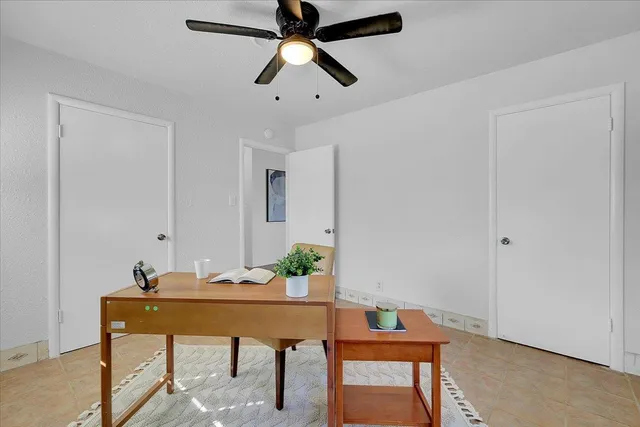 a close up view of racks on the wall