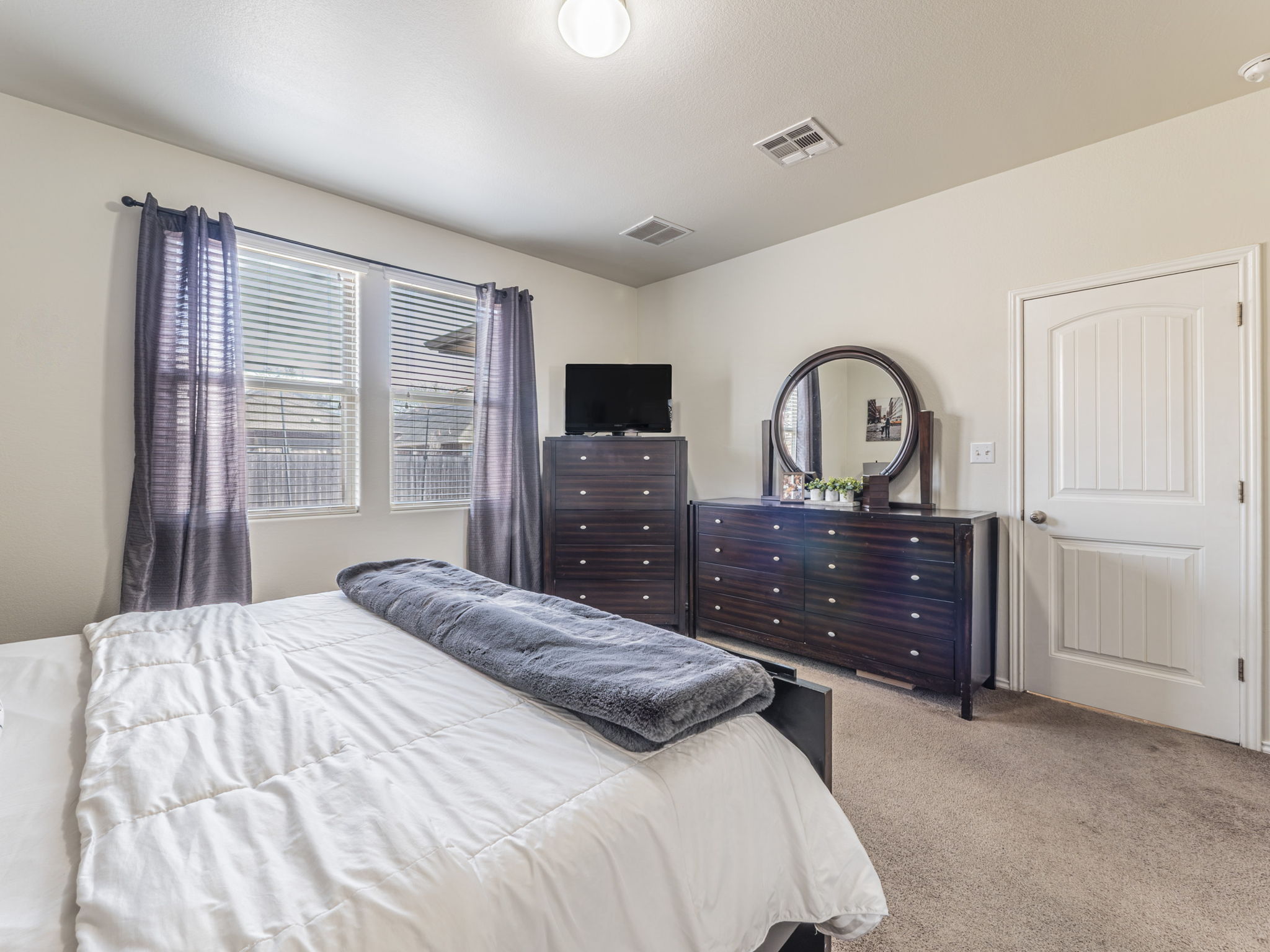 1366 Heep Run Buda, TX 78610 - Photo 11 of 35 Owner Suite Bedroom on the main floor.