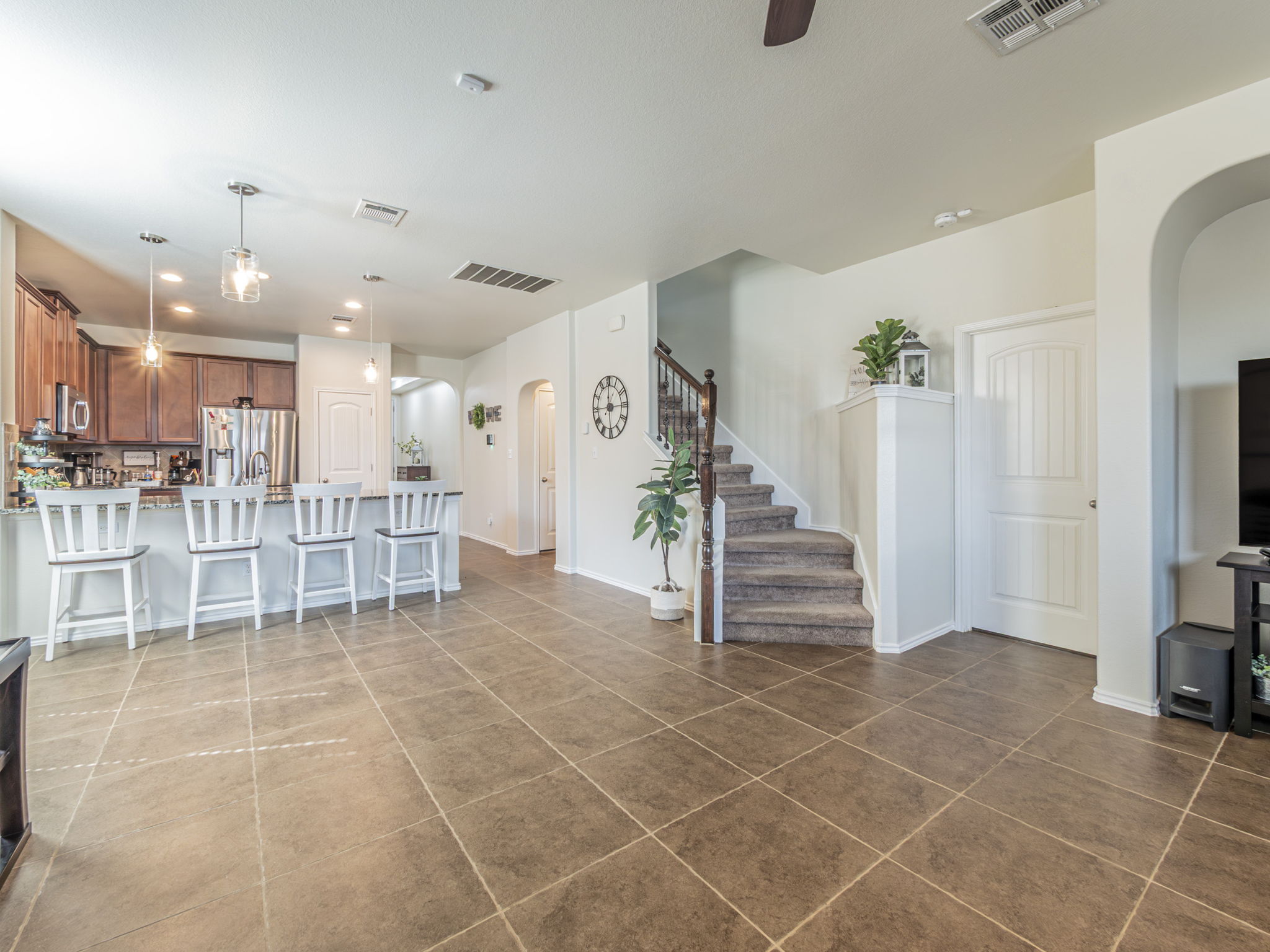 1366 Heep Run Buda, TX 78610 - Photo 7 of 35 Living room to kitchen view.