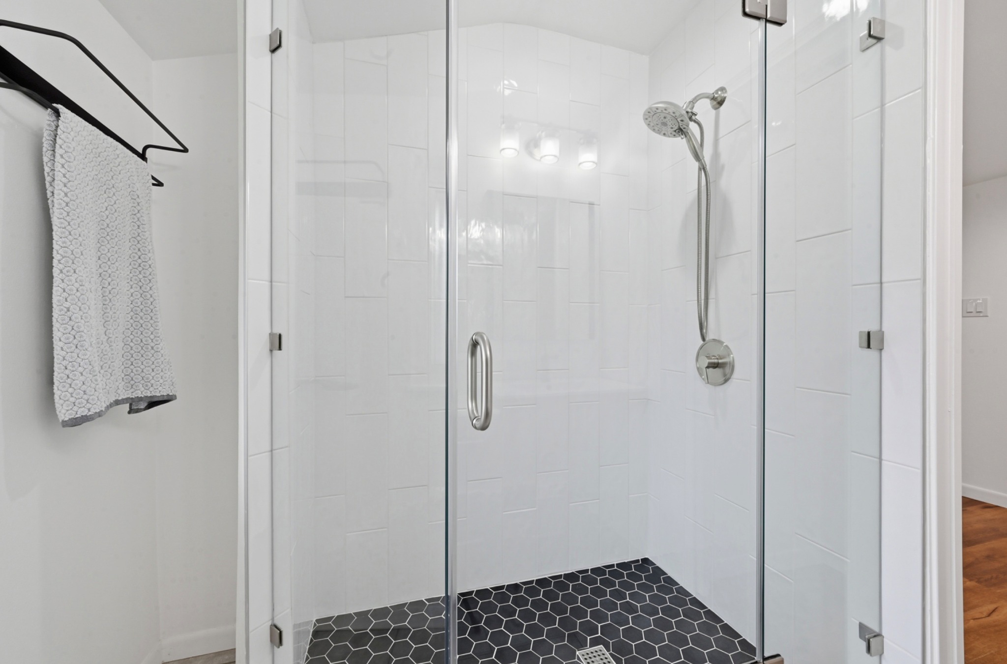 5301 Buffalo Pass Austin, TX 78745 - Photo 16 of 23 Recently remodeled primary shower