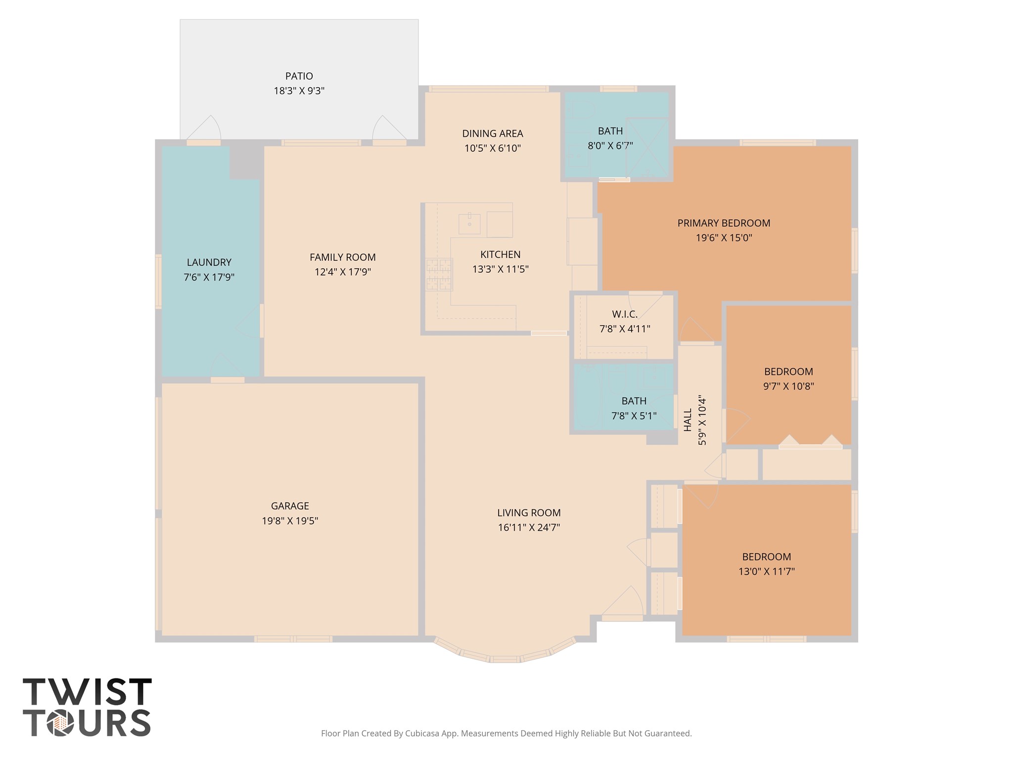 5301 Buffalo Pass Austin, TX 78745 - Photo 23 of 23 Floor Plan 5301 Buffalo Pass
