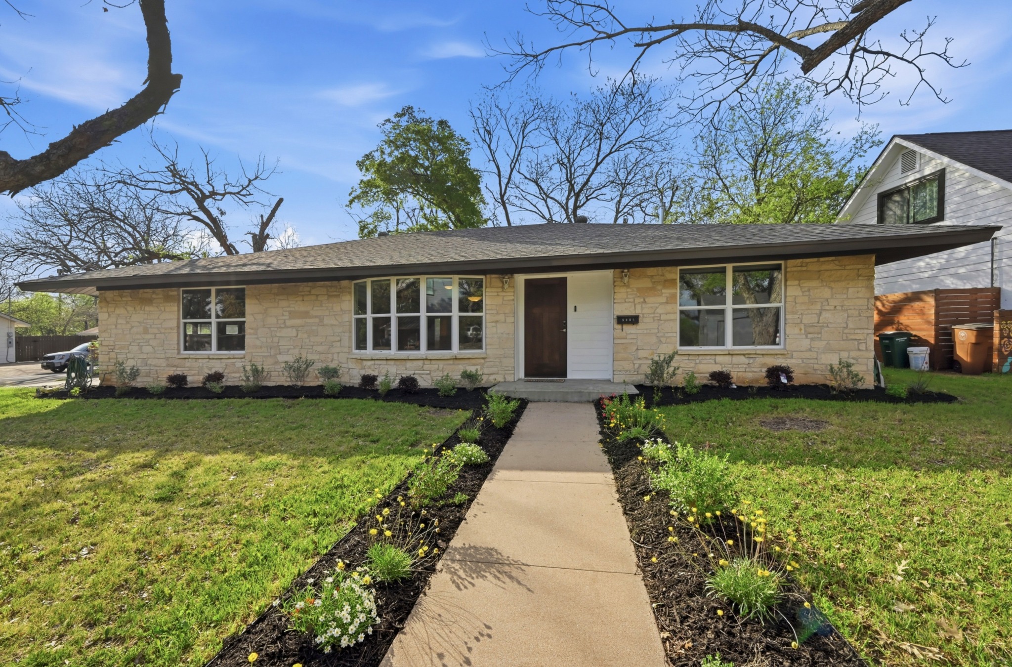 5301 Buffalo Pass Austin, TX 78745 - Photo 3 of 23 Beautiful Ranch-style stone home and landscaped yard