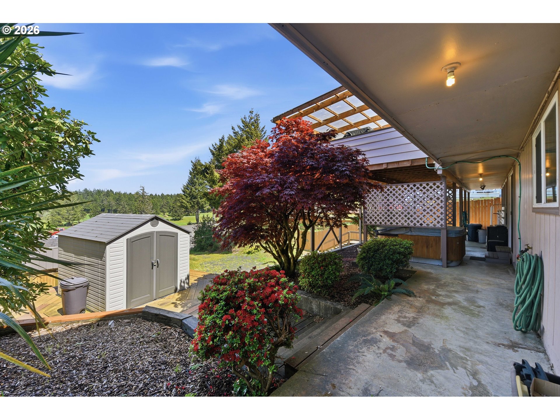 2820 Country Club Court Reedsport, OR 97467 - Photo 32 of 37 Backyard