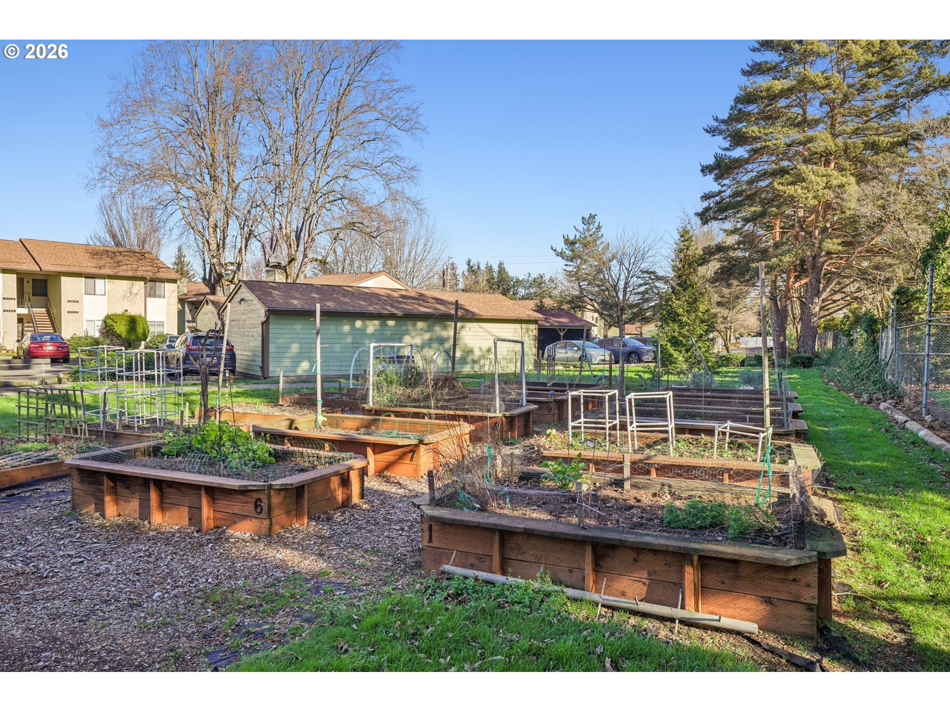 3383 Northeast 162nd Avenue Portland, OR 97230 - Photo 21 of 27 a backyard of a house with yard table and chairs
