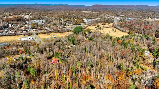 a view of lake and mountain