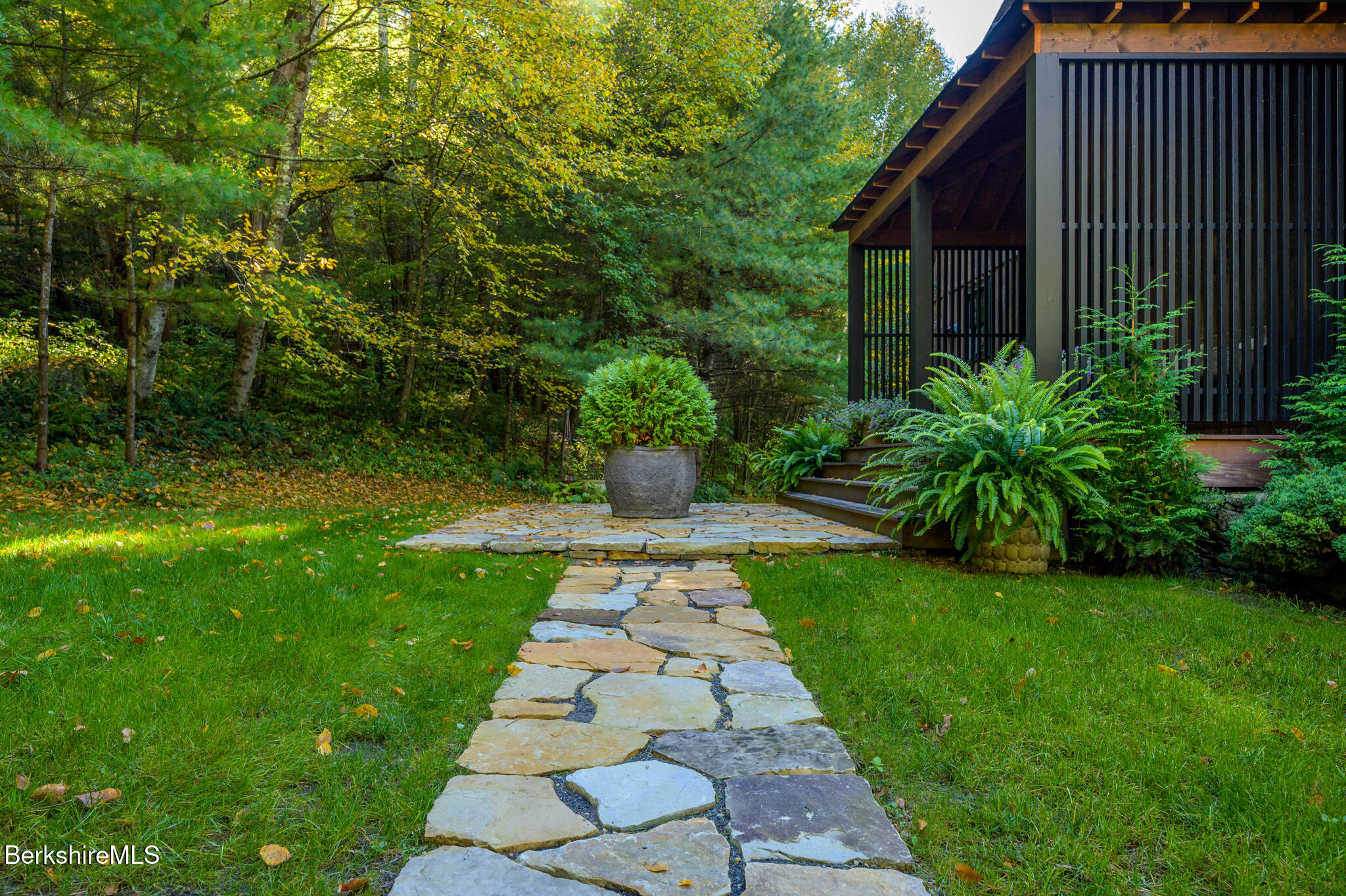 40 Veeley Road Sheffield, MA 01257 - Photo 8 of 40 WALKWAY TO FRONT ENTRANCE