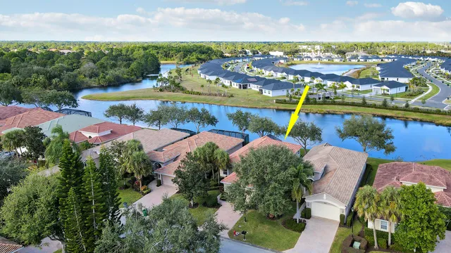 a view of a house with a yard and a large tree