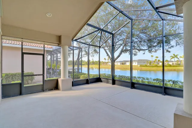 a view of outdoor space and living room