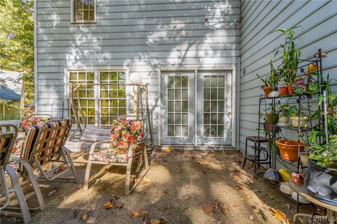 13816 Laurel Spring Road Chester, VA 23831 - Photo 28 of 31 a view of front door with outdoor seating