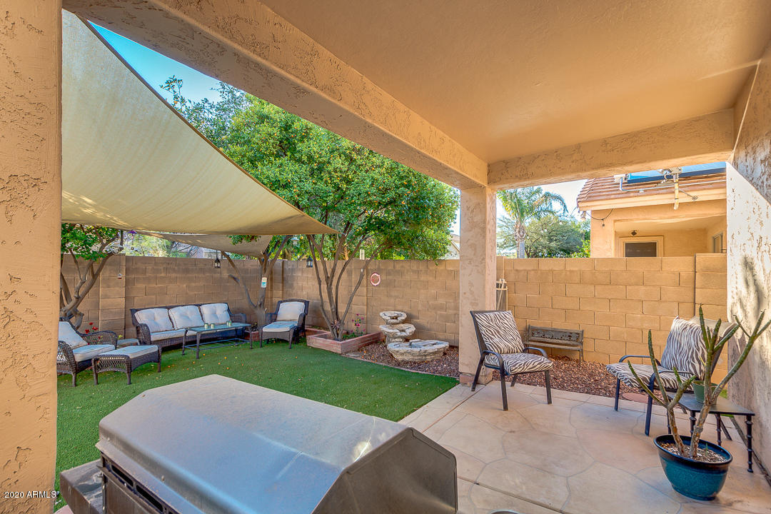 1163 East Ranch Court Gilbert, AZ 85296 - Photo 36 of 36 a view of yard with patio