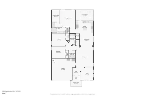 $434,999 | 2336 Lyla Lane, Leander, TX 78641