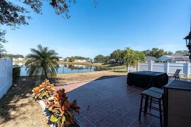 a view of an ocean with city