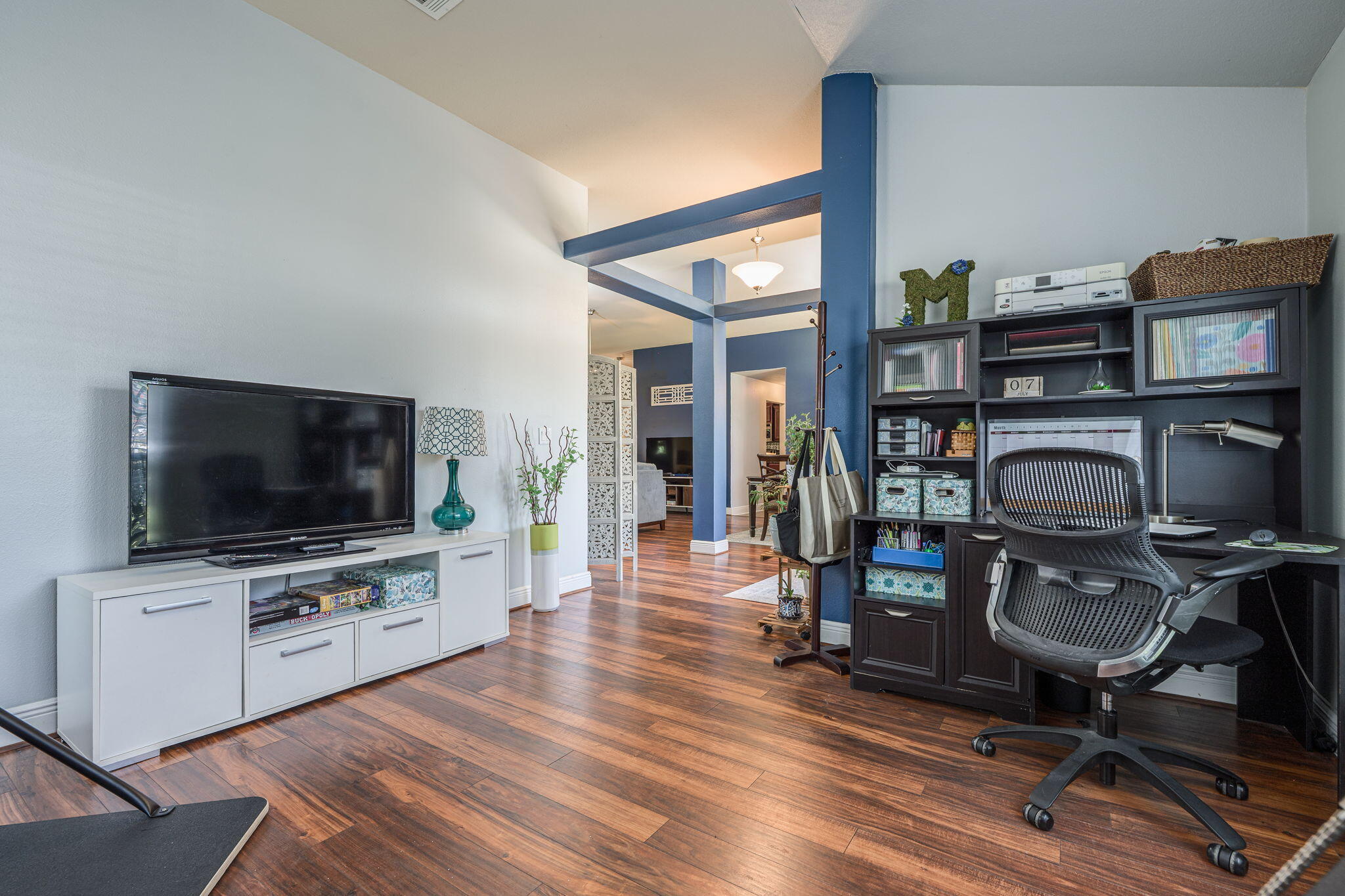 222 Raptor Drive Crestview, FL 32536 - Photo 15 of 70 a view of a livingroom with furniture and a flat screen tv