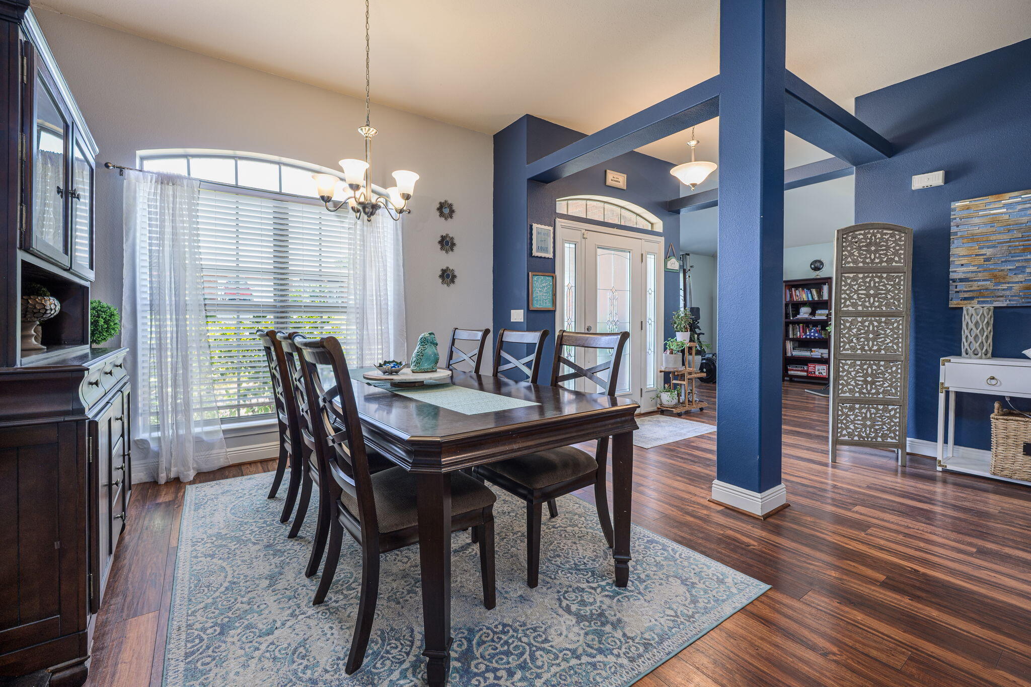 222 Raptor Drive Crestview, FL 32536 - Photo 17 of 70 a view of a dining room with furniture window and wooden floor