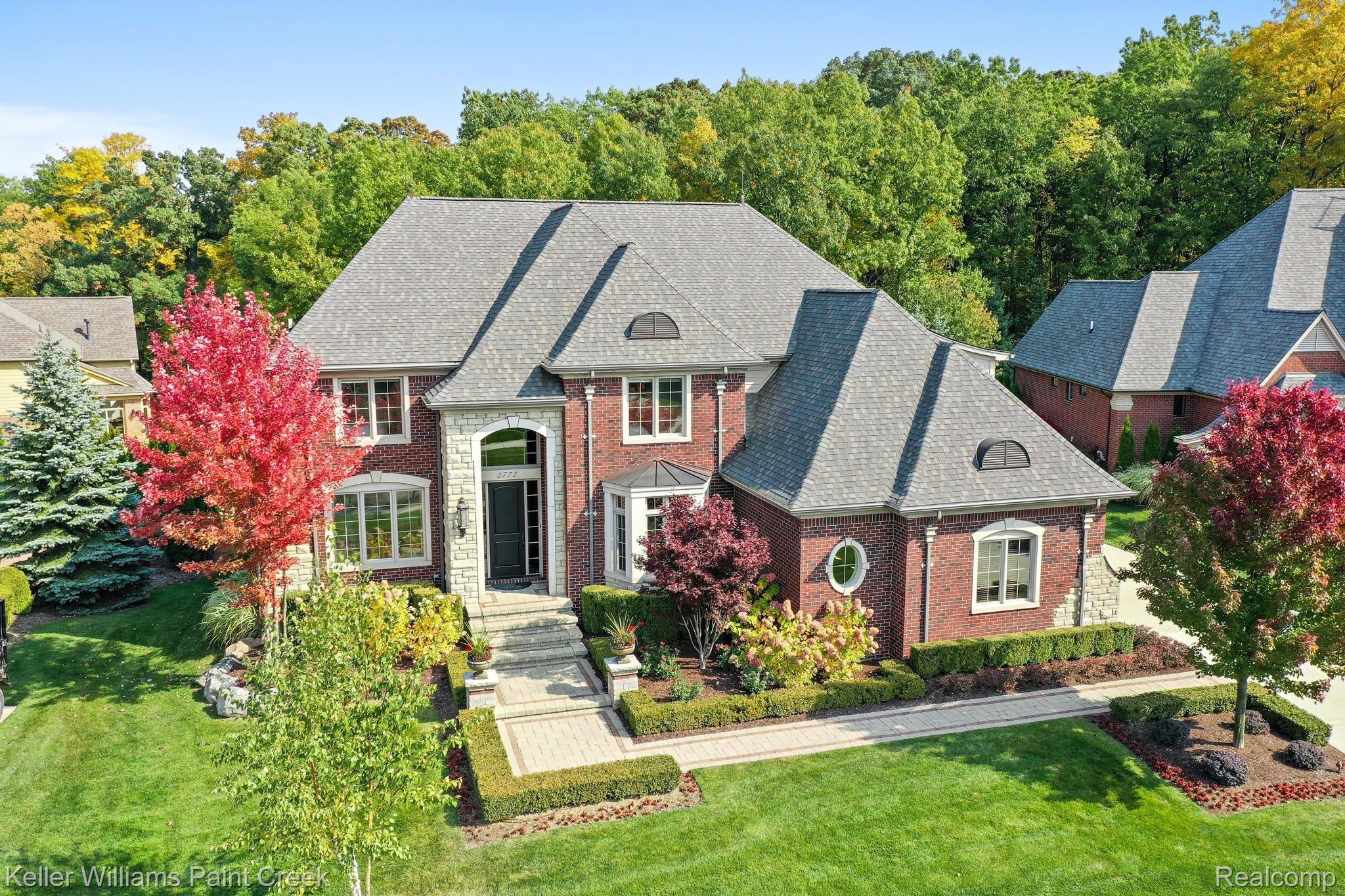 2772 North Addison Circle Rochester, MI 48306 - Photo 2 of 71 Extensive landscaping perfectly accentuates the front & rear of this property