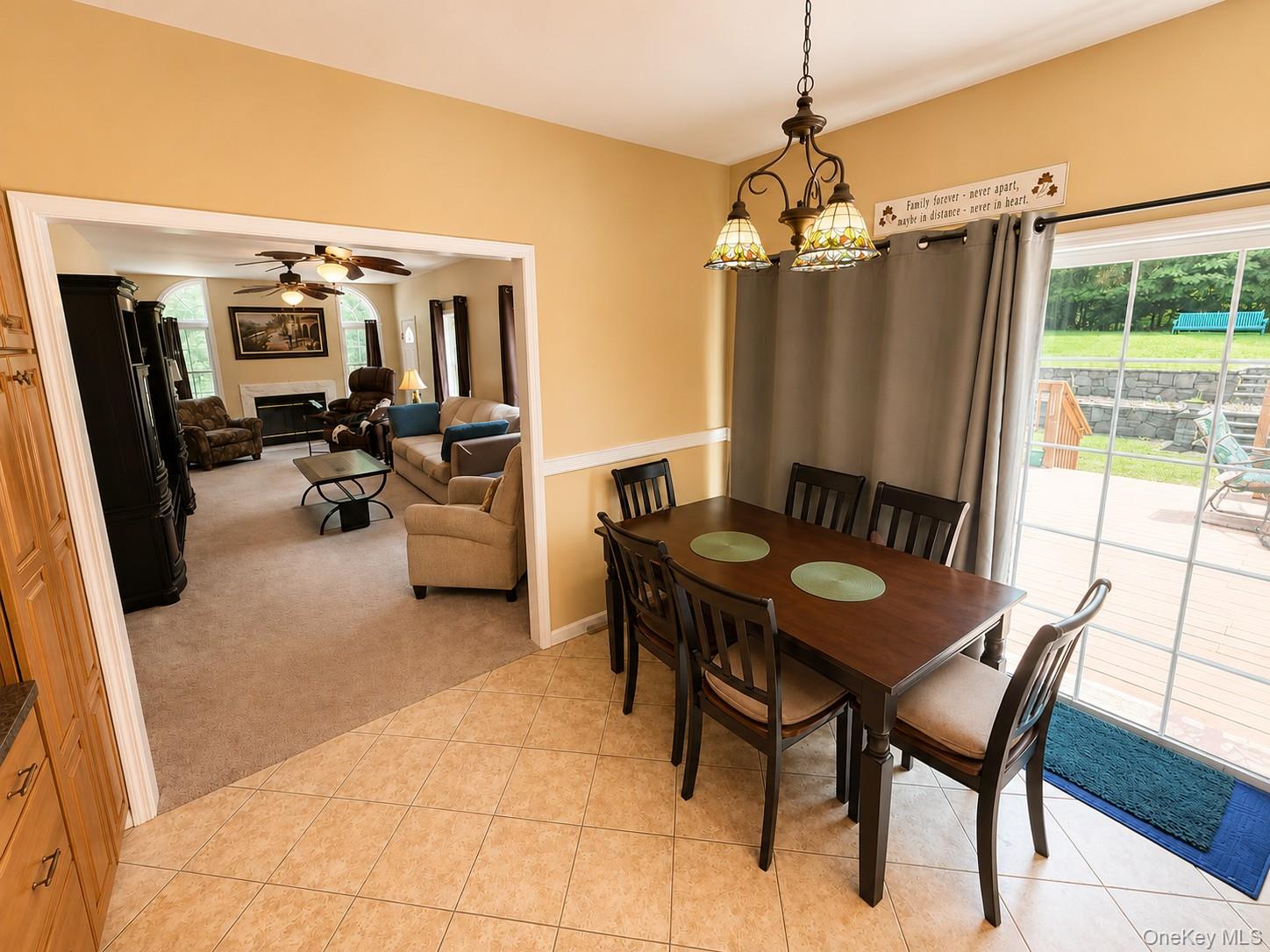 411 Mt Joy Road Middletown, NY 10941 - Photo 38 of 49 Breakfast nook with a coffee bar and a small sink and more cabinets with a pantry