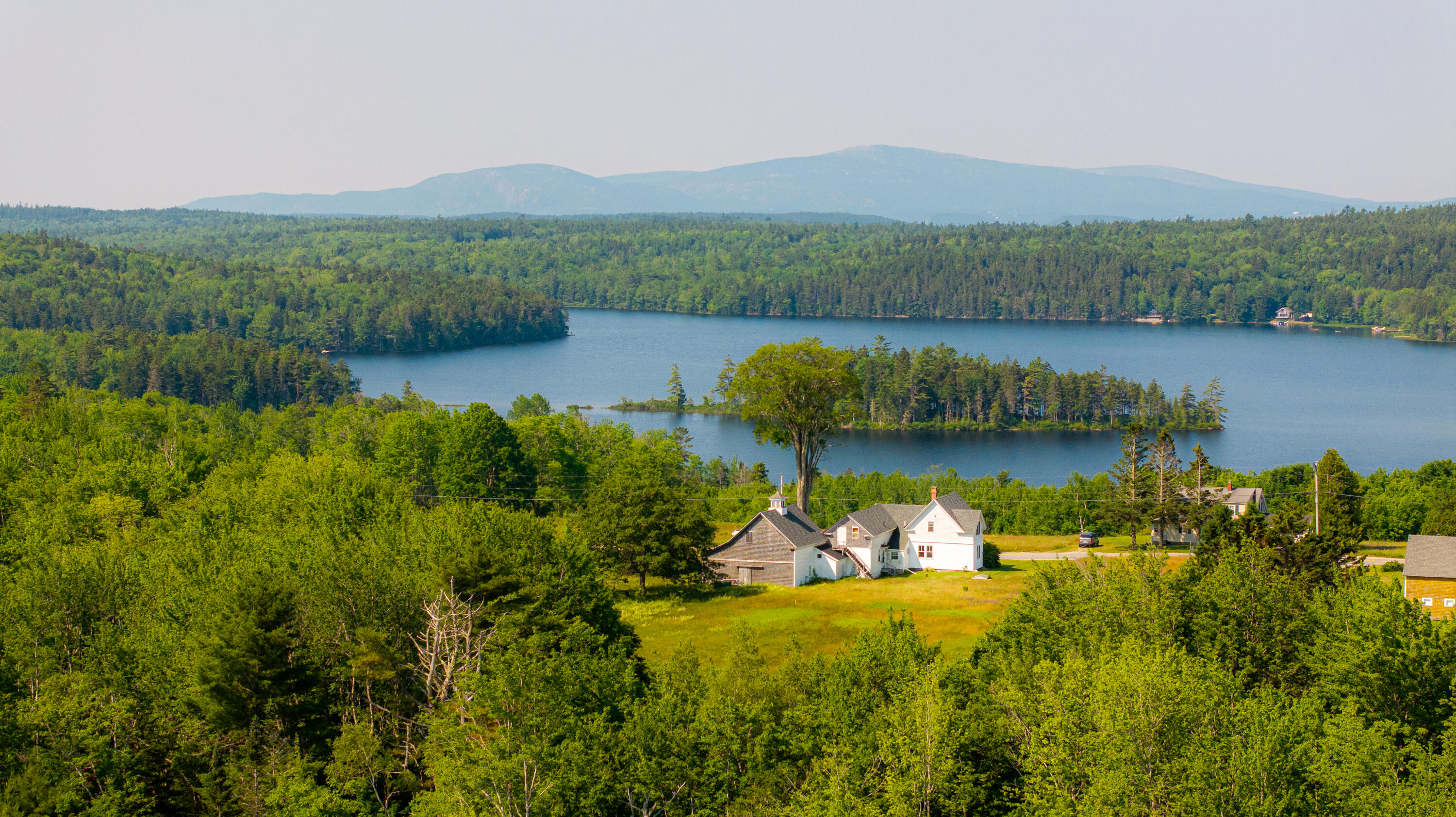 881 Pond Road Gouldsboro, ME 04607 - Photo 4 of 69 Western view over Jones Pond and Cadilla