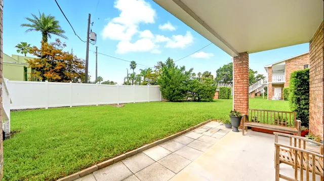 a view of outdoor space and yard