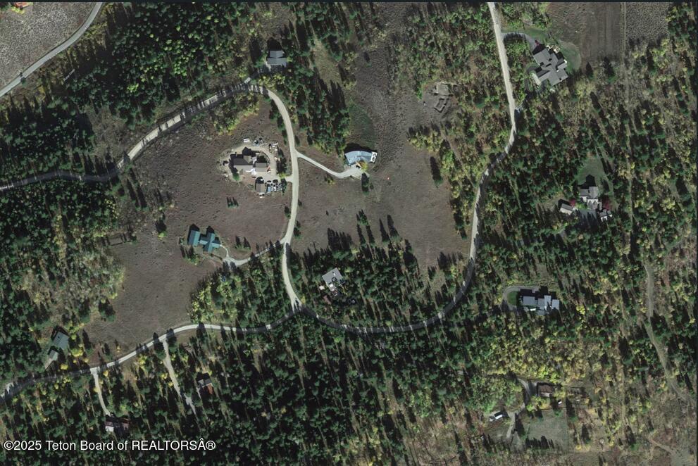 3675 West Highland Trail Wilson, WY 83014 - Photo 12 of 18 Overhead View