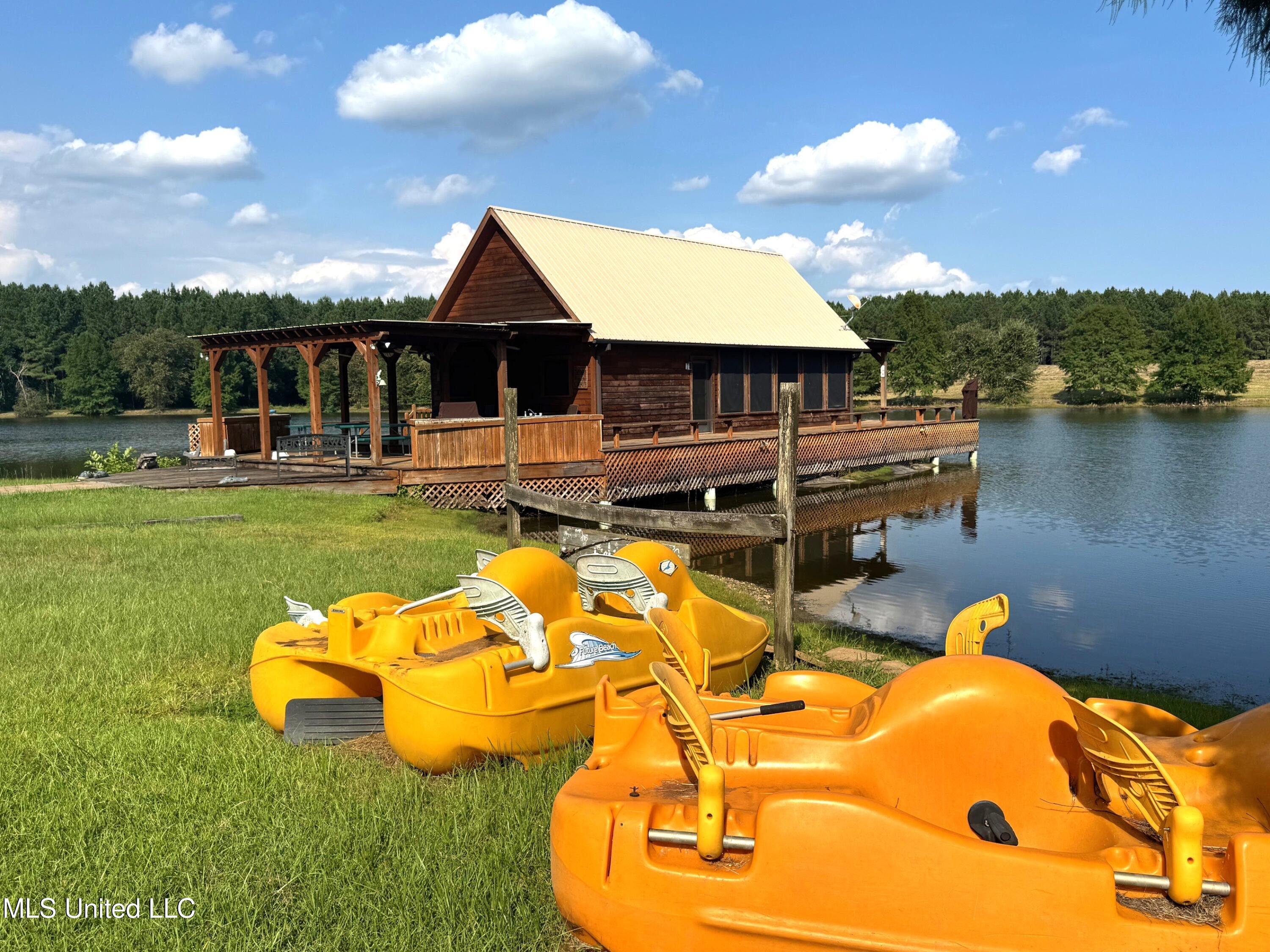 2053 Osyka Progress Road Osyka, MS 39657 - Photo 42 of 79 Lake house and paddle boats