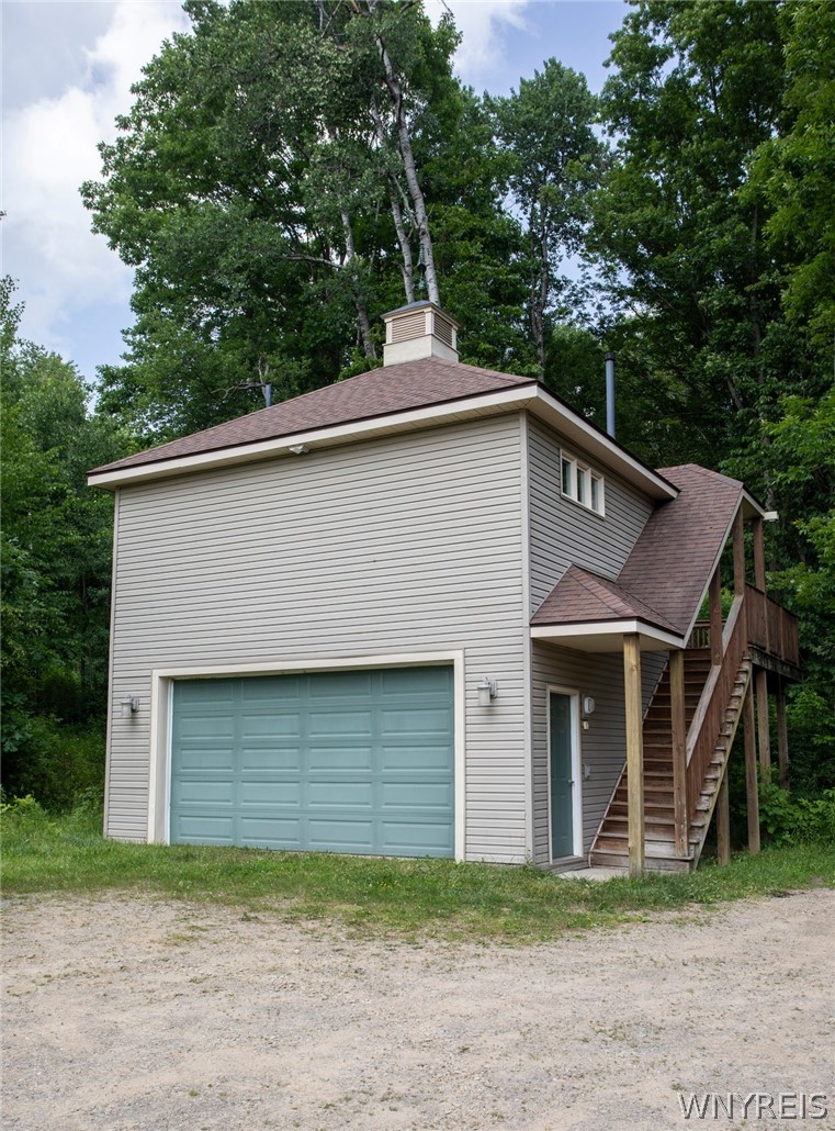 5464 Partridge Hill Road Great Valley, NY 14741 - Photo 30 of 48 Garage with entrance to studio