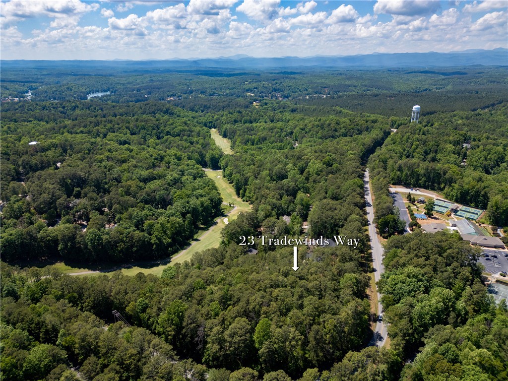 23 Tradewinds Way Salem, SC 29676 - Photo 7 of 31 Perched amidst a verdant landscape, this property offers panoramic views of the surrounding golf course and distant mountains.
