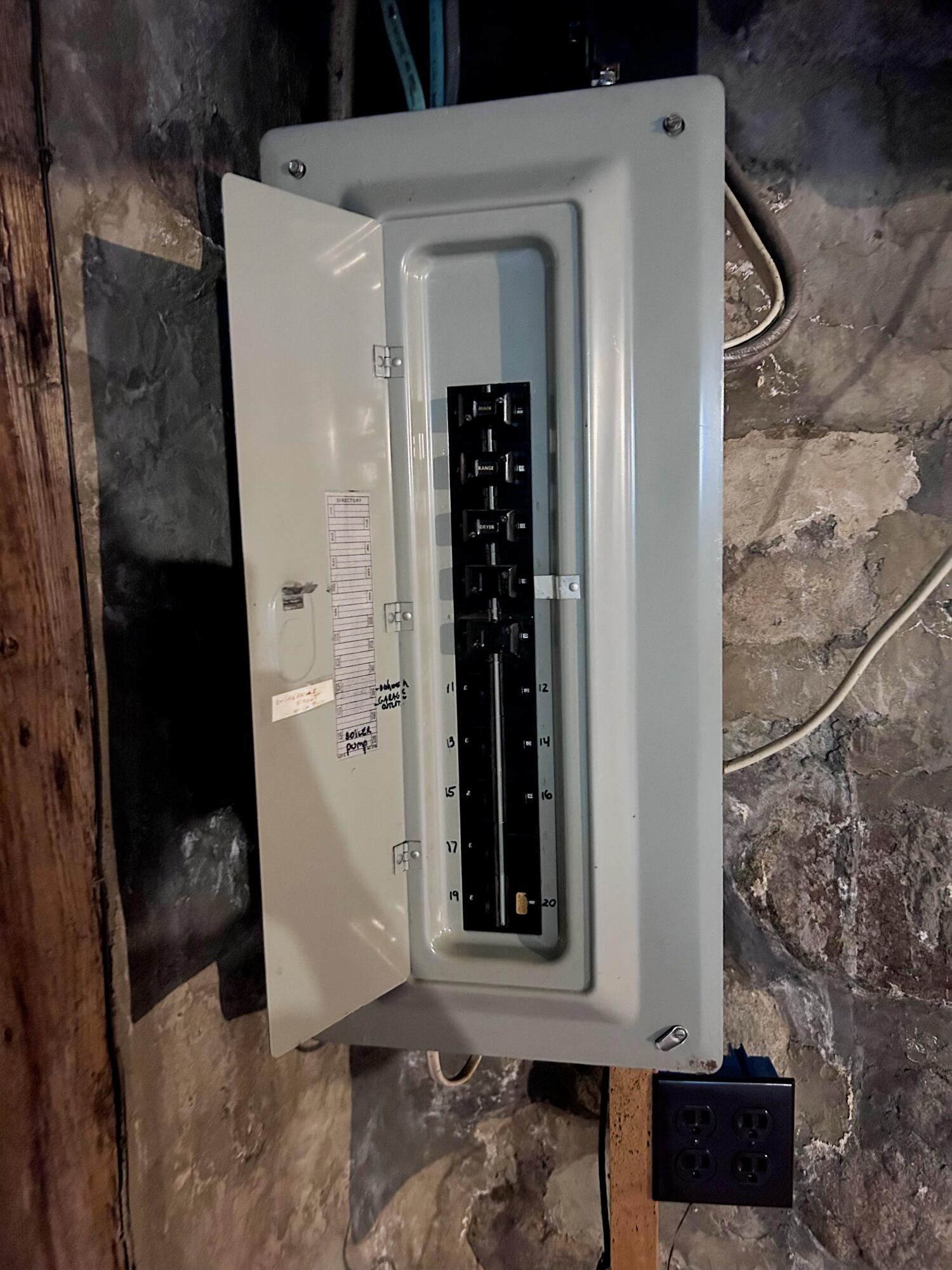 643 Burnt Mill Road Wells, ME 04090 - Photo 22 of 29 Service Panel