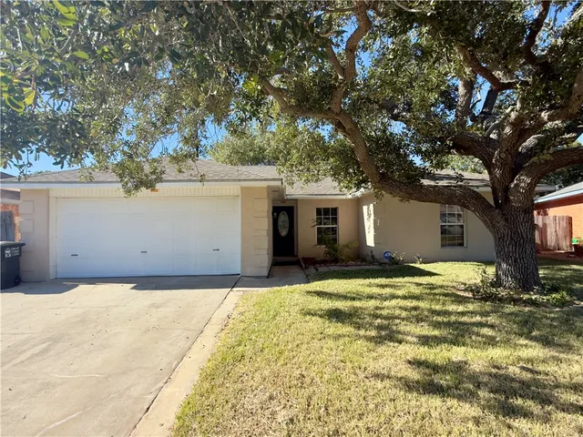a backyard of a house