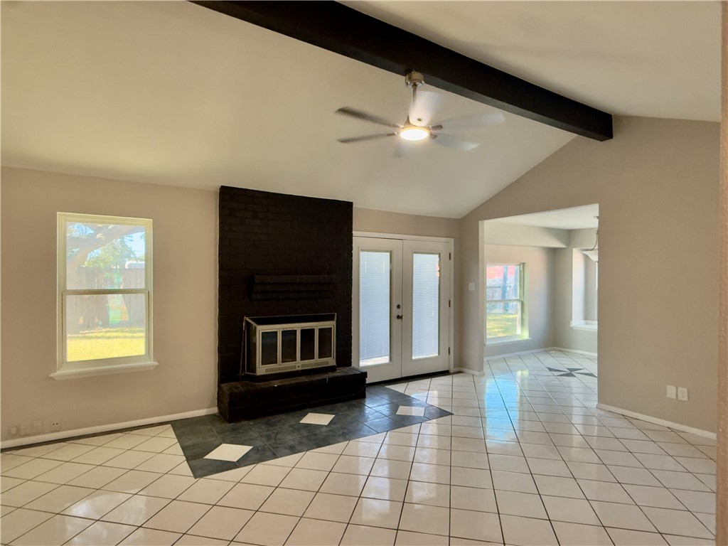 4006 Easy Street Corpus Christi, TX 78418 - Photo 2 of 8 a view of an empty room with window and cabinet