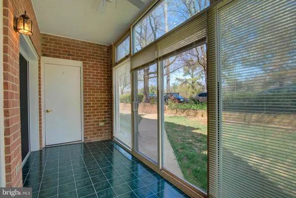a view of a porch