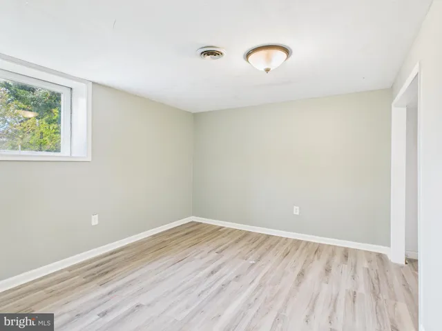 wooden floor in a room