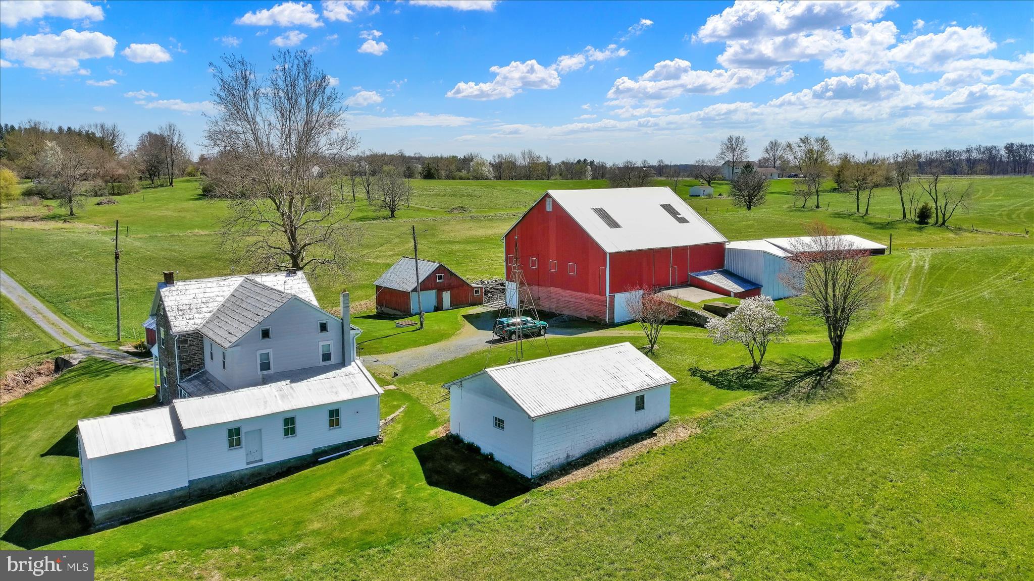 612 Capitol Hill Road Dillsburg, PA 17019 - Photo 9 of 11 an aerial view of a house with garden space and street view