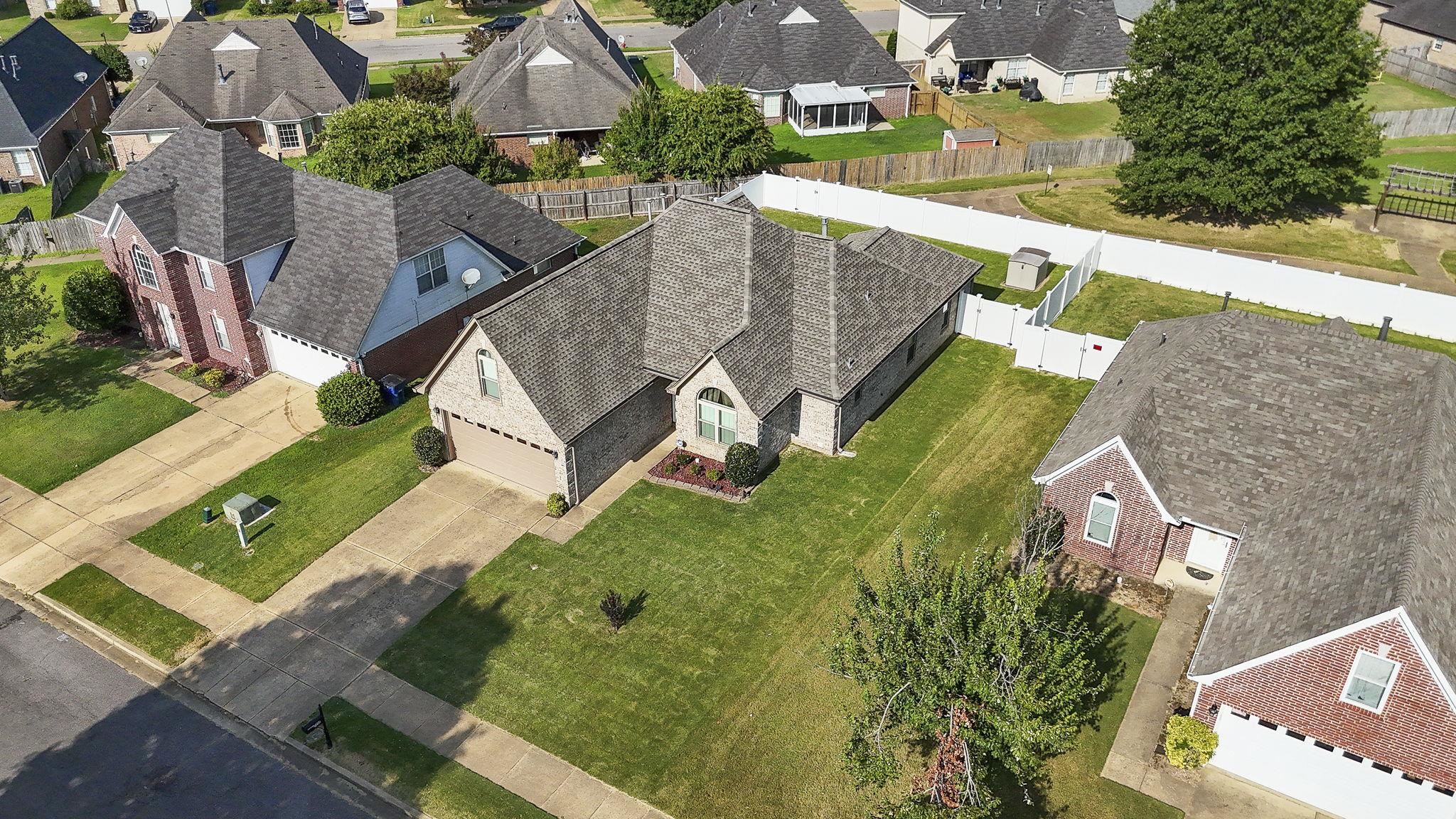 7232 Maple Grove Road Olive Branch, MS 38654 - Photo 13 of 18 Aerial view of residential area