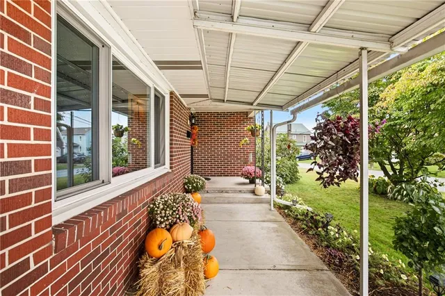 a outdoor space with patio