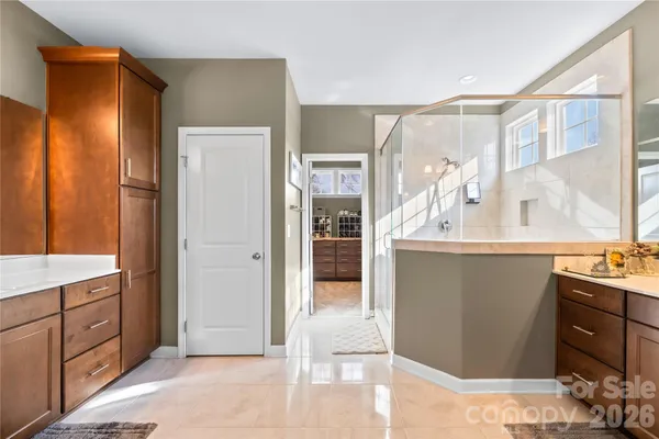 a room with storage and utility