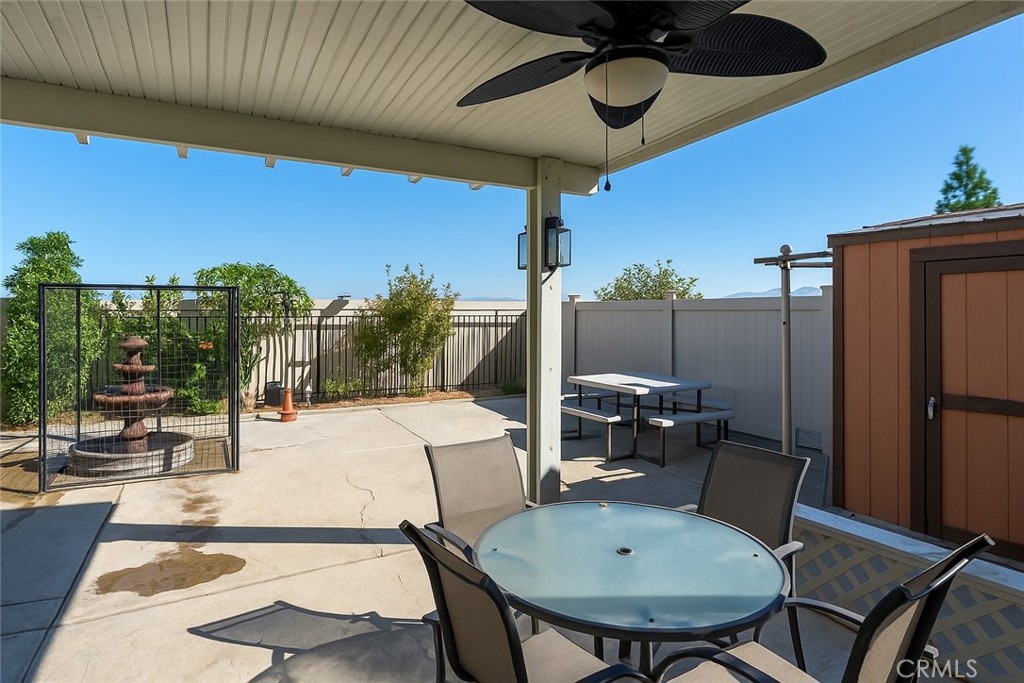 18458 Hidden Ranch Road Riverside, CA 92508 - Photo 28 of 30 a outdoor dining space with furniture and outdoor view